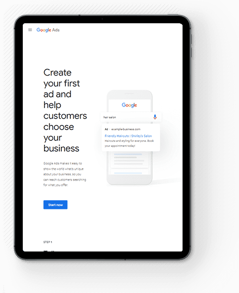 An example of effective contextual advertising setup (Google Ads) by quickbooks.bulksmsc web studio team.